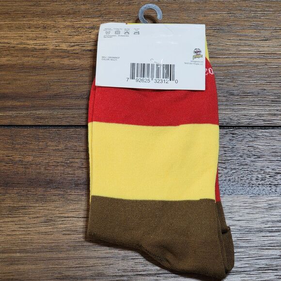 Crazy Socks Pringles Crew - Size Men's 6-12, NWT - Picture 2 of 4